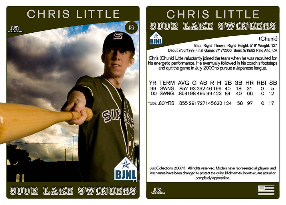 Chris Little Baseball Card