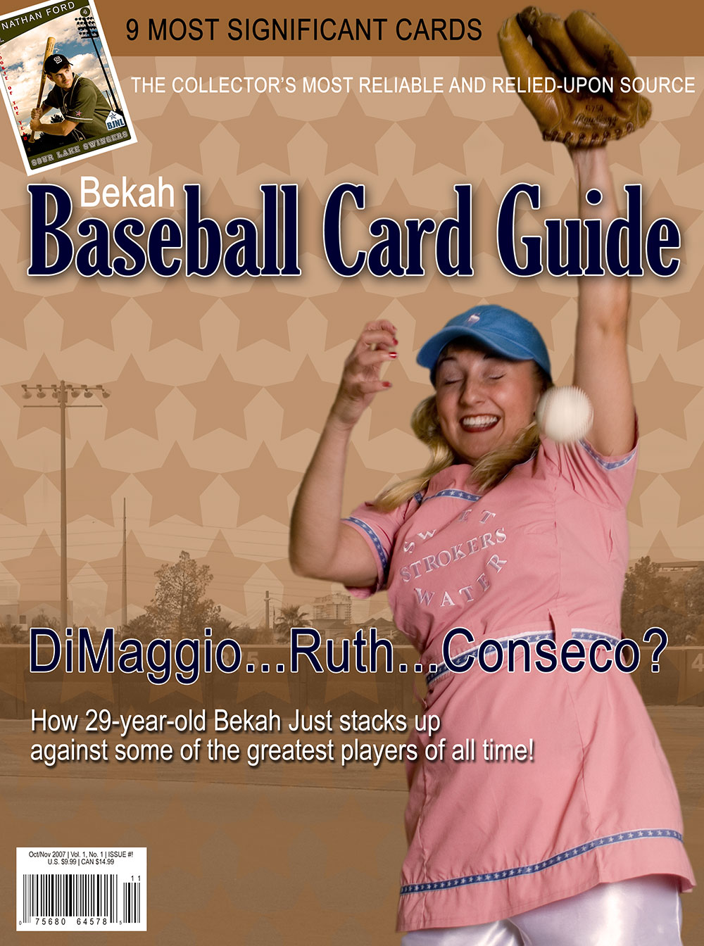 Beckett Baseball Card magazine cover
