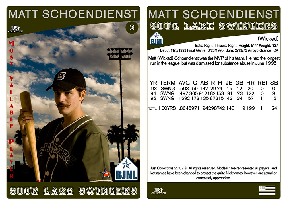 Matt Schoendienst Baseball Card