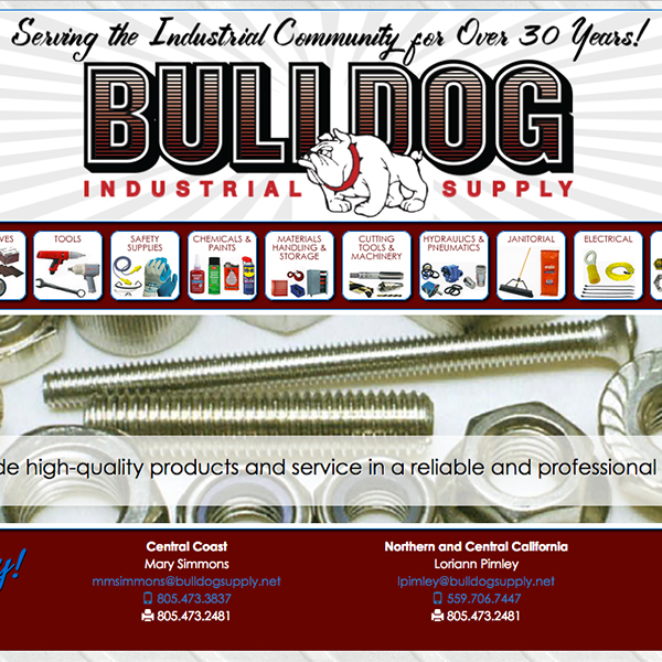 Bulldog Industrial Supply Website