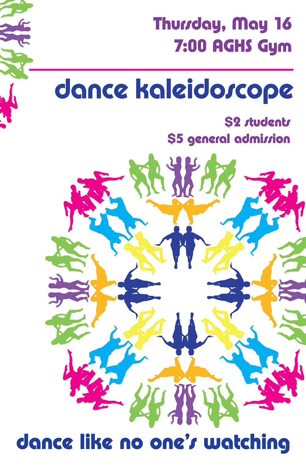 Dance Kaleidoscope Poster